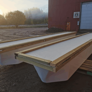 Glasfiber block