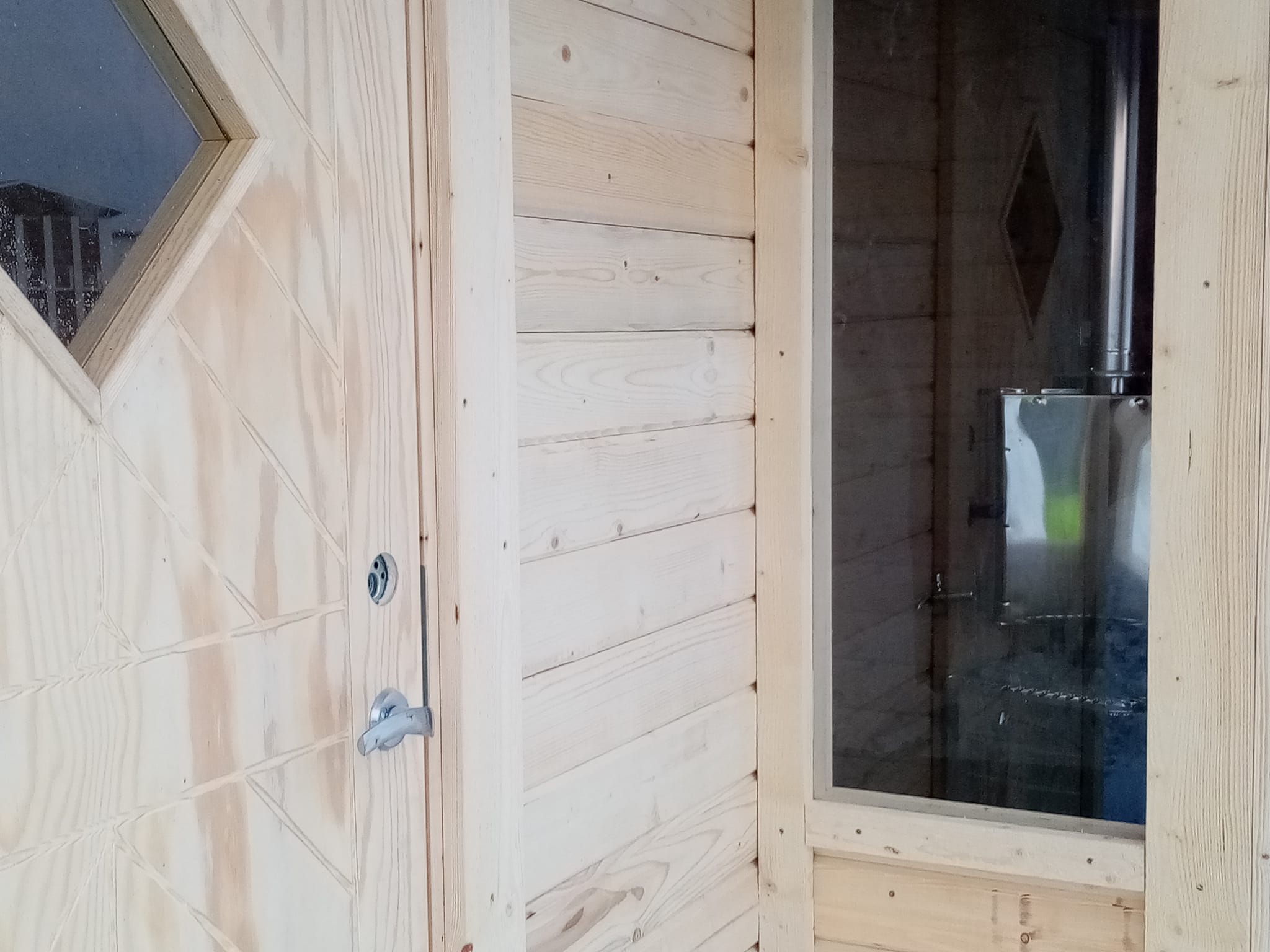 Vedeldad bastu - Dubbeltak - Bild 7