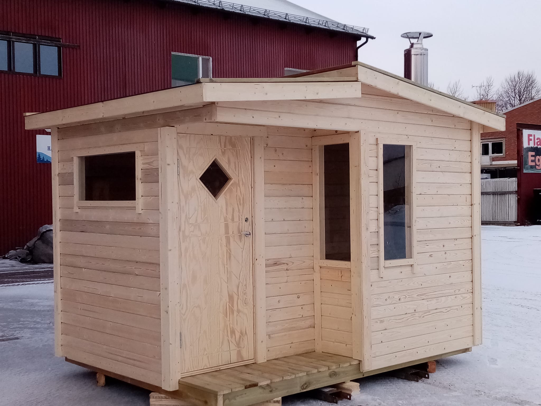 Vedeldad bastu - Dubbeltak