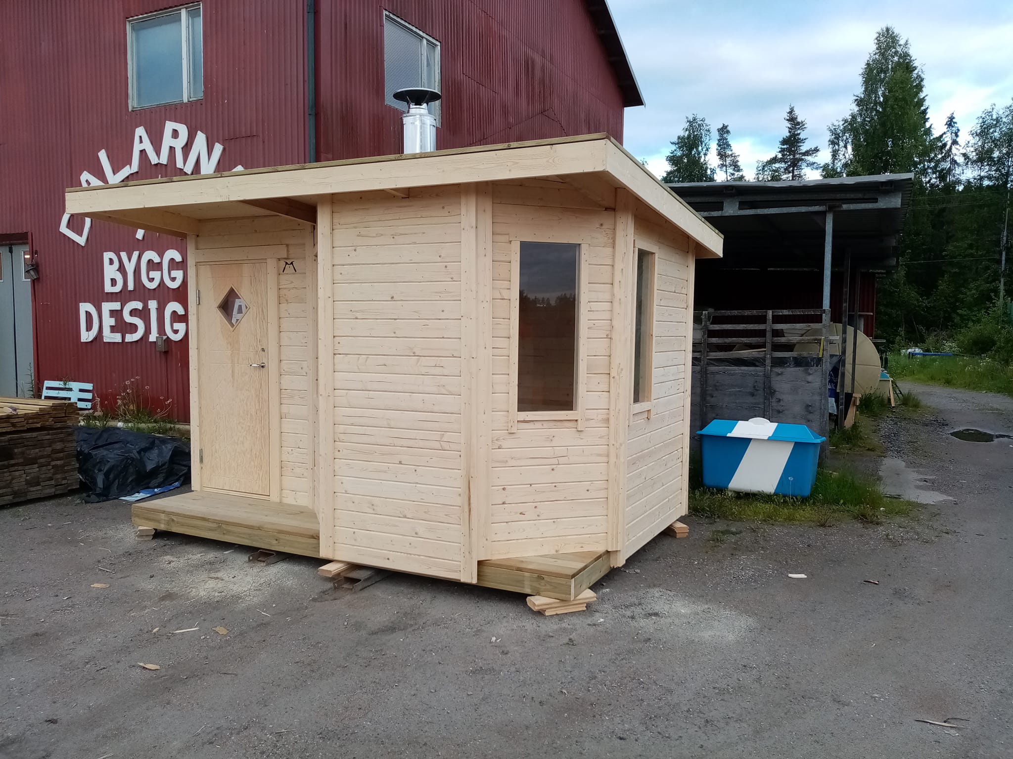 Vedeldad bastu - Modell Burspråk - Bild 2