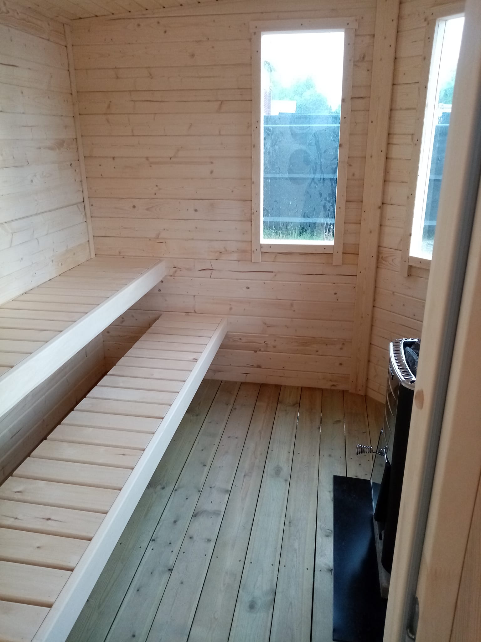 Vedeldad bastu - Modell Burspråk - Bild 4