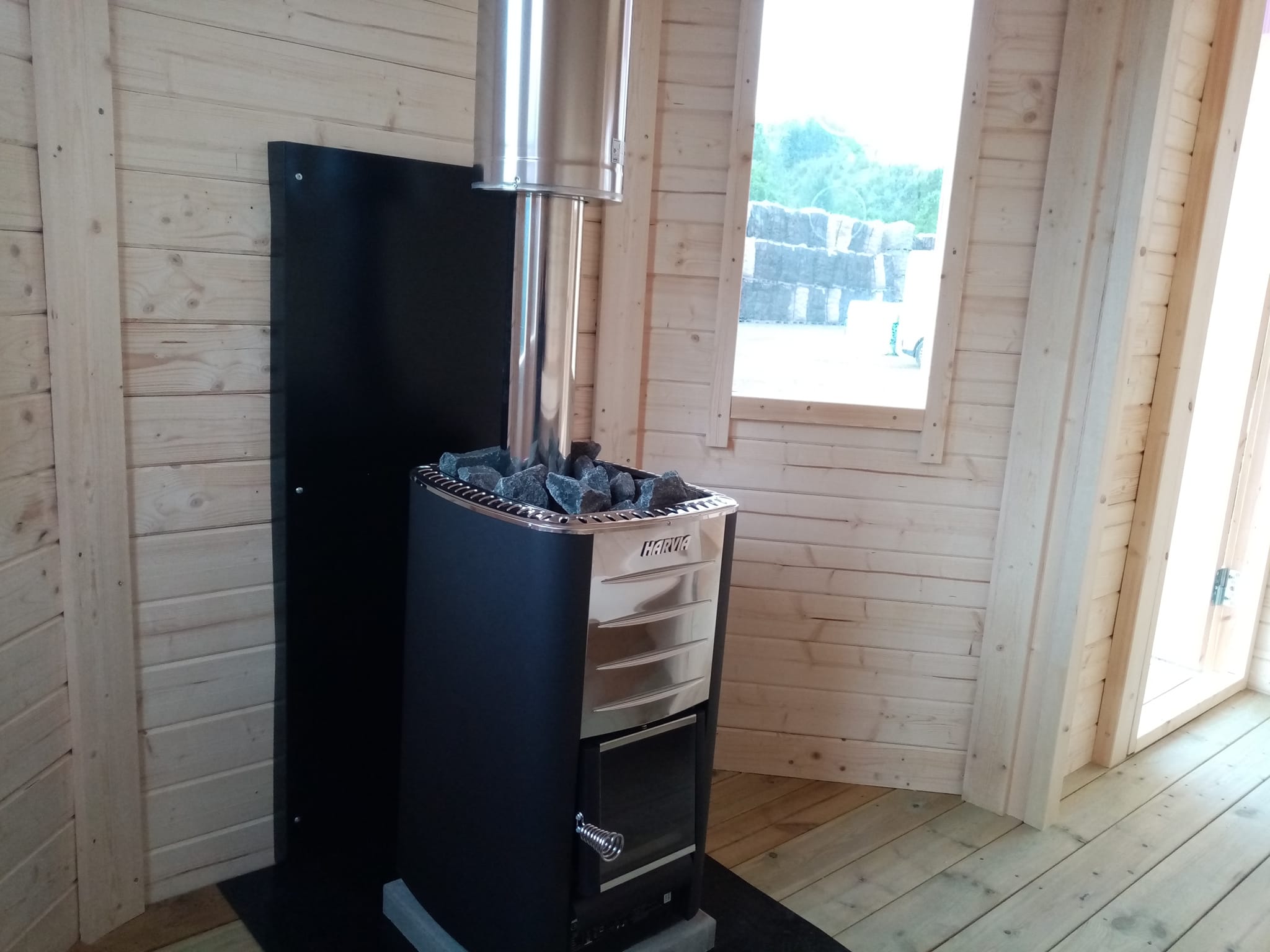 Vedeldad bastu - Modell Burspråk - Bild 6